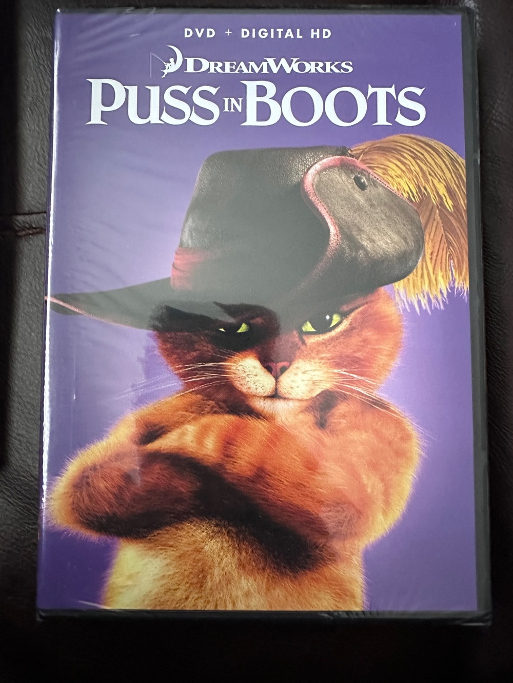 Puss in Boots DVD animated movie Digital HD Special Features Widescreen